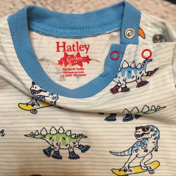 Hatley dinosaur rompers baby boy 6-9 months - Picture 10 of 12